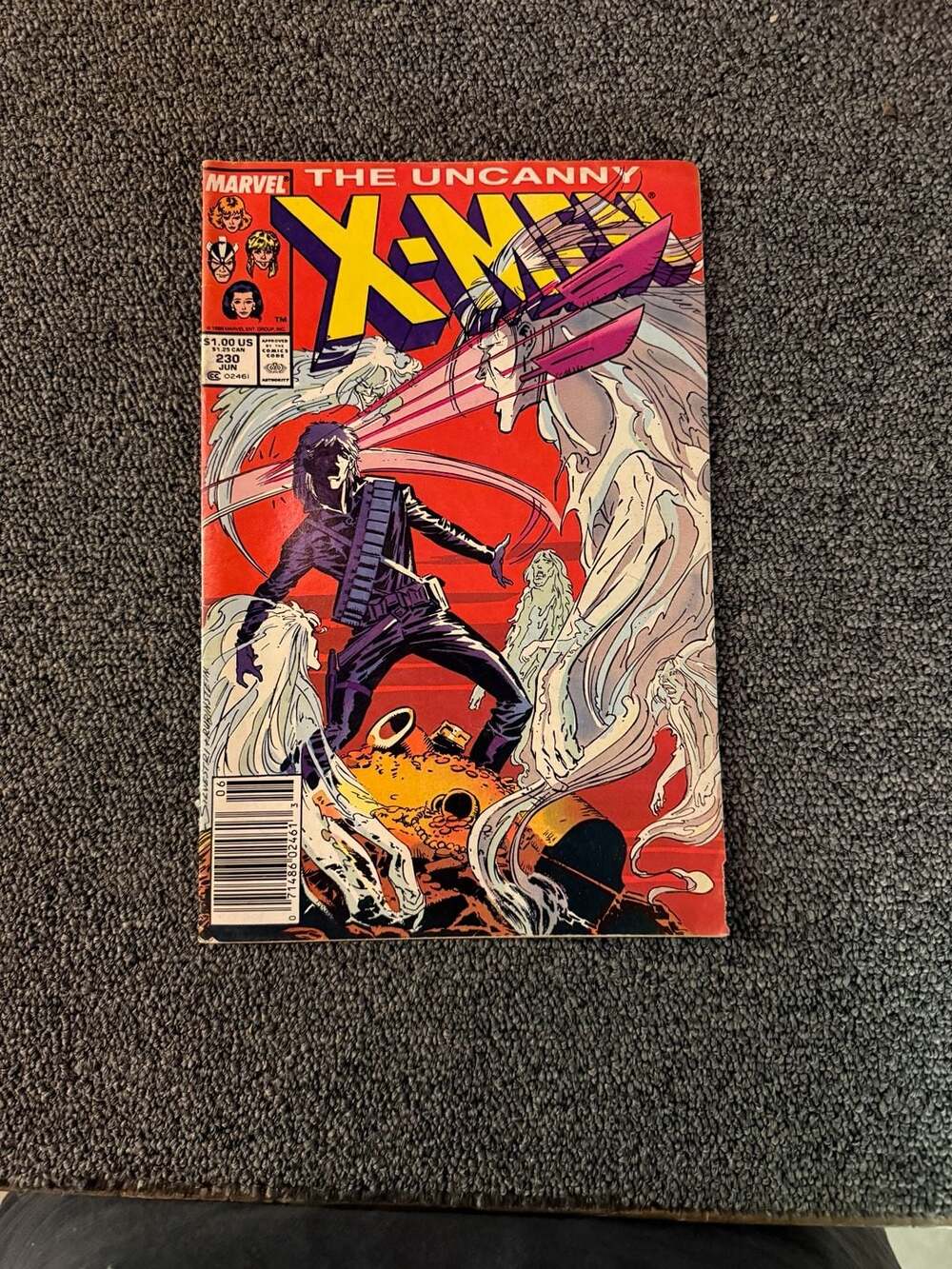 Marvel The Uncanny X-Men #230 Comic Book June 1988